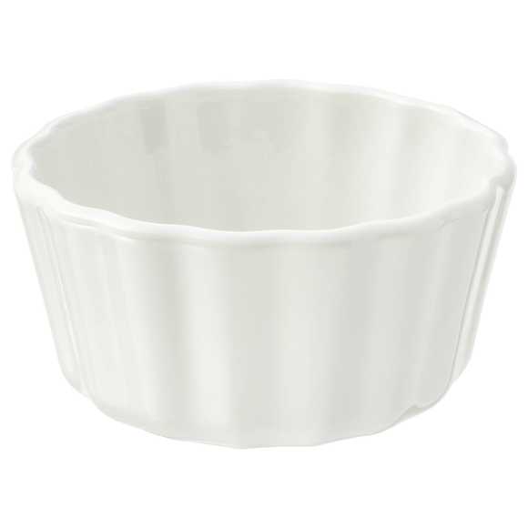 LOT OF 2 IKEA VARDAGEN Ramekin Off-white 4" 802.893.04 - Picture 1 of 1